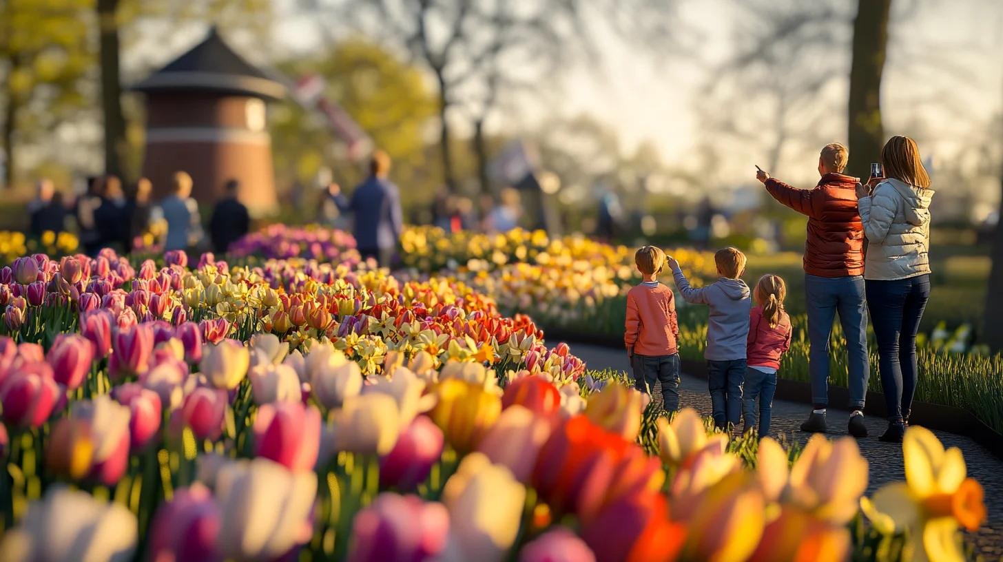 Keukenhof en famille