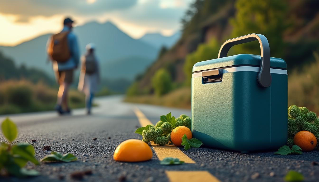 découvrez notre glacière électrique de voiture, l'accessoire indispensable pour garder vos aliments et boissons au frais pendant vos trajets. idéale pour les vacances ou les pique-niques, elle assure une fraîcheur garantie sur la route, vous permettant de profiter de vos mets et boissons préférés où que vous soyez.