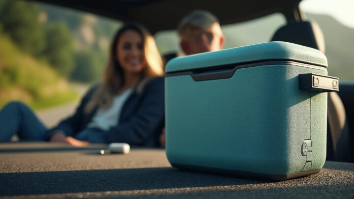 Glacière électrique de voiture : fraîcheur garantie sur la route