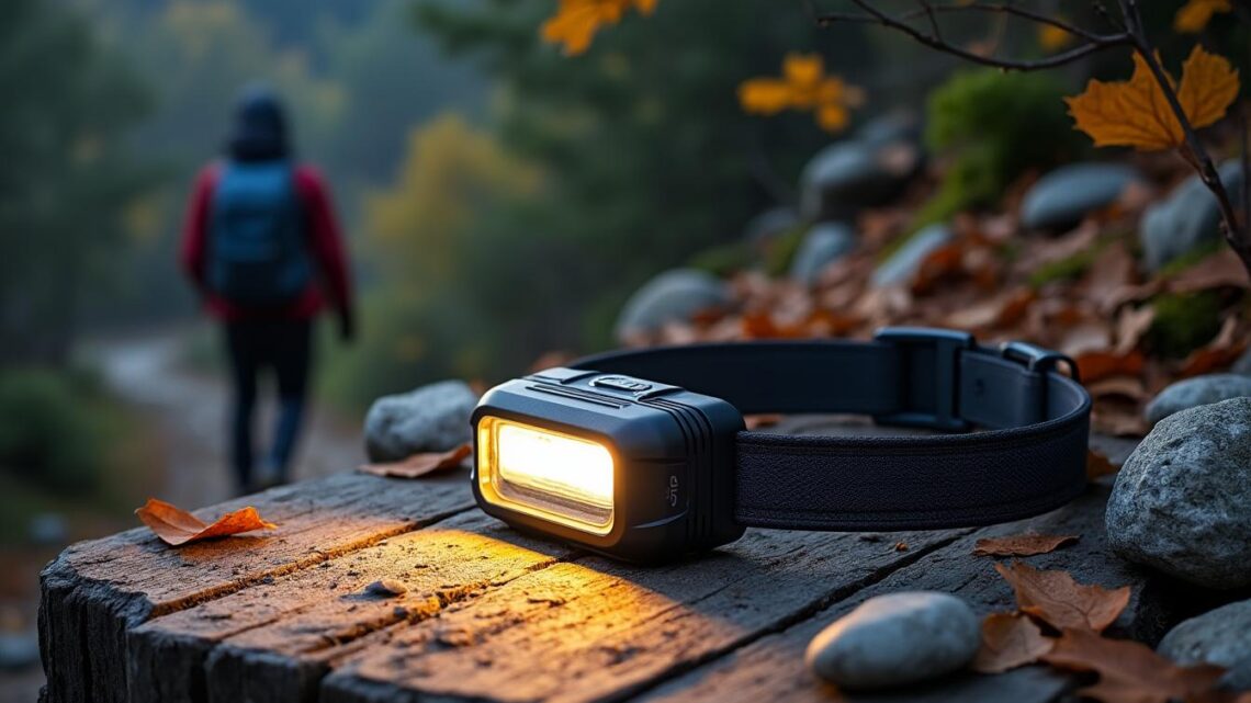Lampe frontale de voyage : utile pour les randonnées ou les pannes de courant Lampe frontale de voyage : utile pour les randonnées ou les pannes de courant