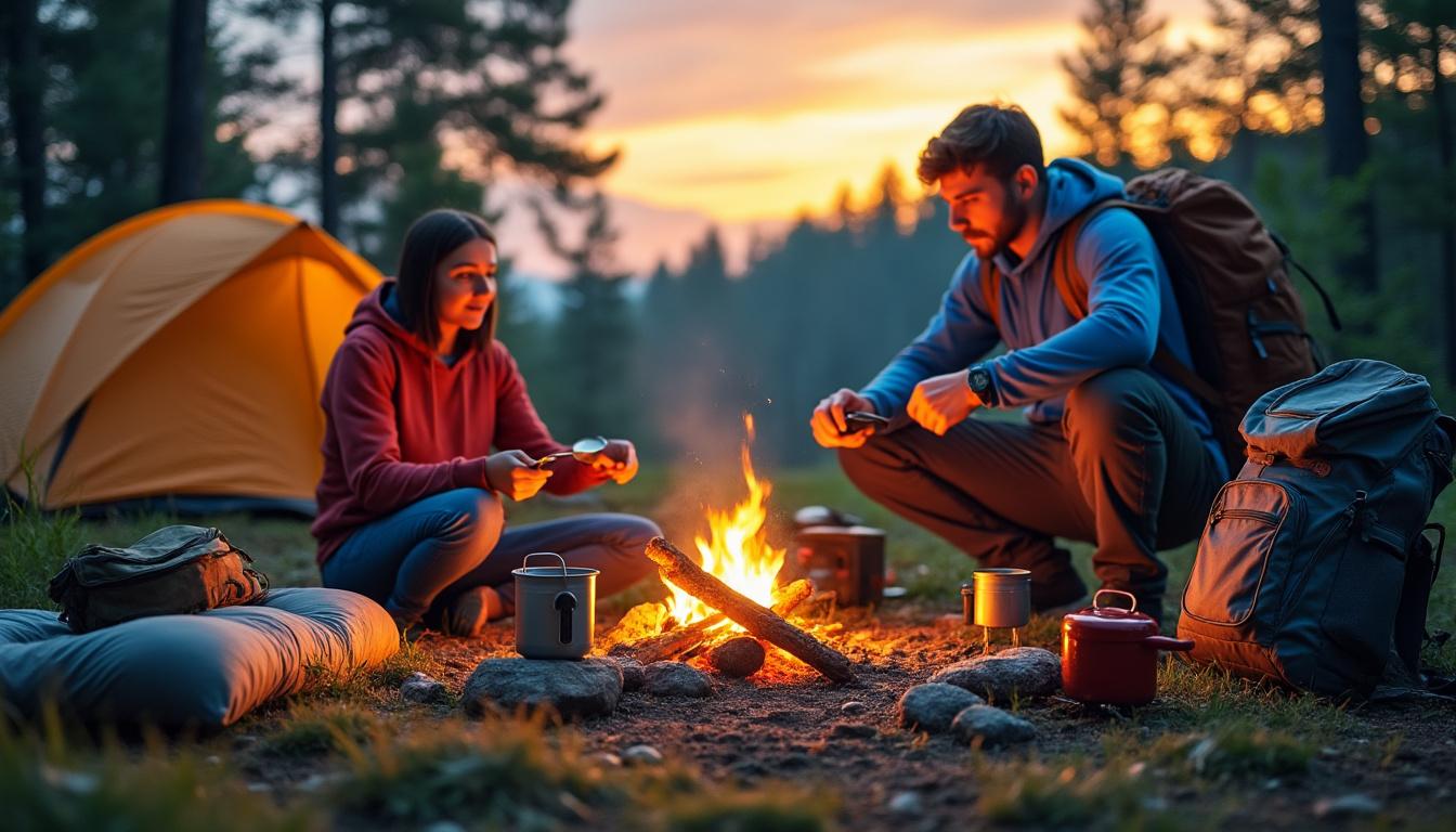 découvrez la liste des indispensables à emporter pour un camping réussi entre jeunes adultes de 18 à 25 ans : équipements pratiques, accessoires de confort et astuces pour profiter pleinement de votre aventure en plein air !