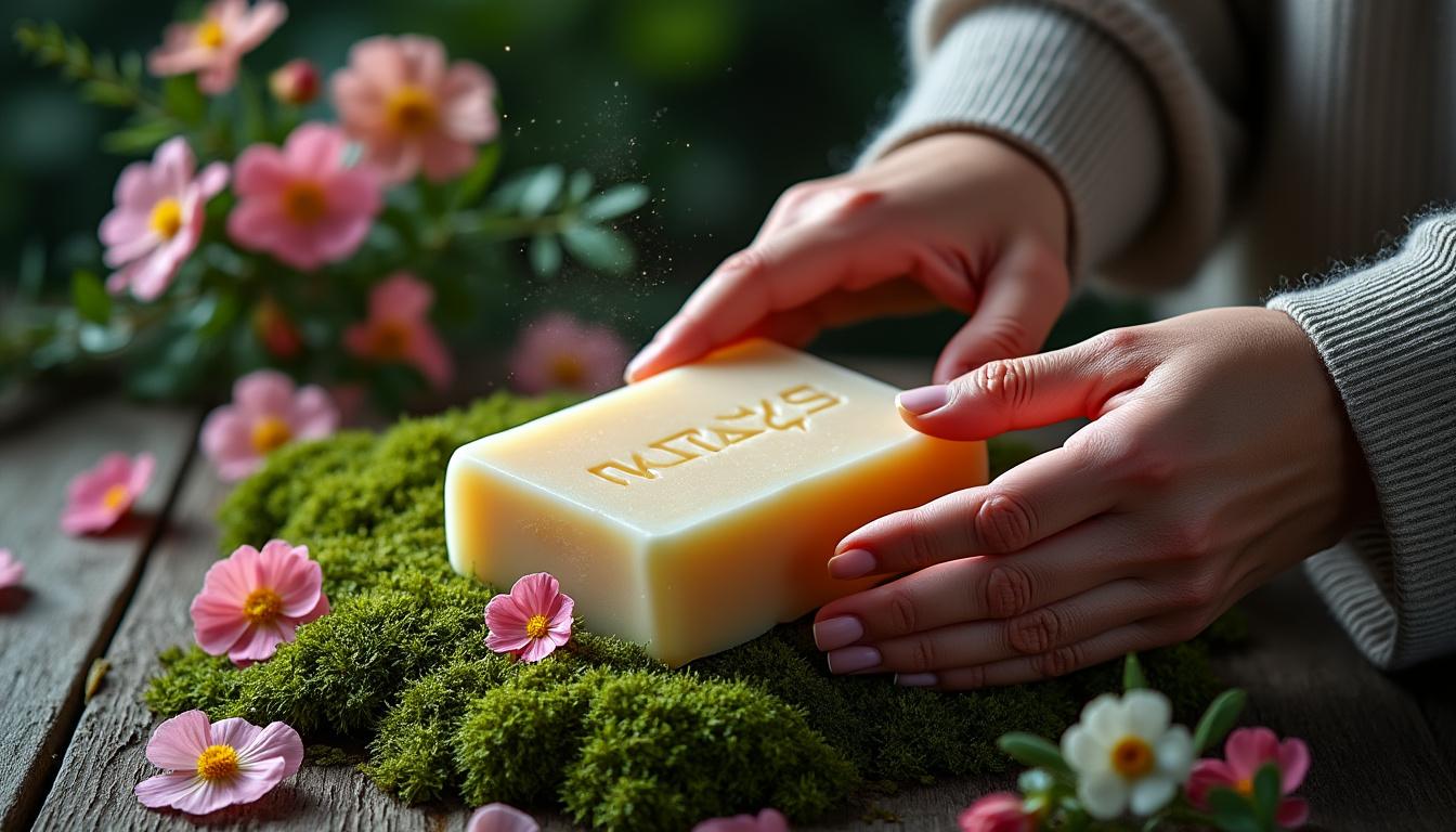 découvrez notre savon solide multi-usage, l'allié pratique et écologique pour votre quotidien. idéal pour le corps, le visage et même la maison, il nettoie en profondeur tout en respectant l'environnement. profitez d'une solution zéro déchet qui allie efficacité et bien-être!