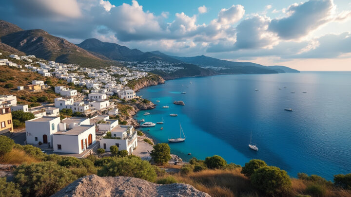 Le charme d’Astypalaia en mer Egée à travers ses villages pittoresques