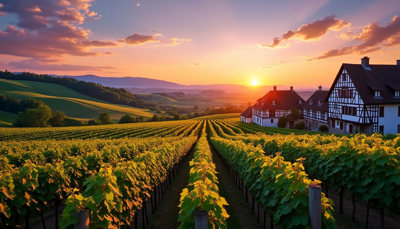 explorez l’alsace en 1 semaine à travers un circuit unique mêlant villages pittoresques, patrimoine culturel, gastronomie et paysages naturels. partez à la découverte des incontournables de la région pour un séjour riche en découvertes et en émerveillement.