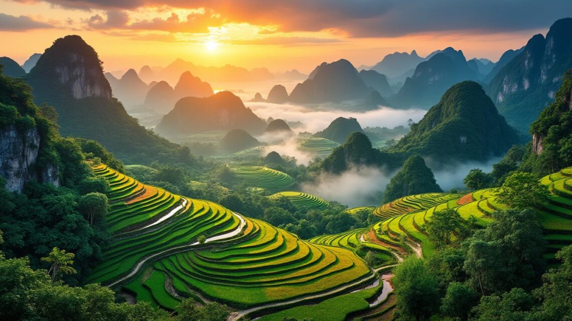 Un aperçu des paysages à photographier pour un blog sur le Vietnam 2024