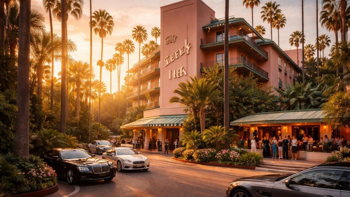 Comment le Beverly Hills hôtel à Beverly Hills est devenu un symbole de glamour