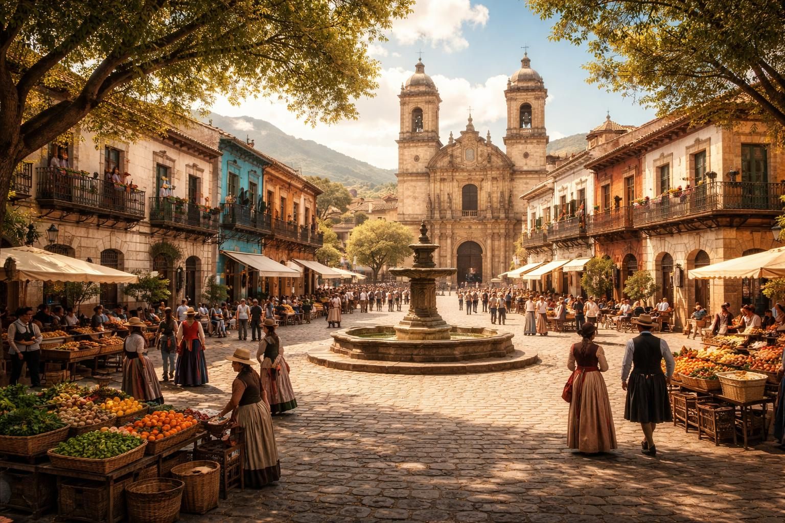 explorez l'histoire captivante de la plaza del socorro, un lieu emblématique chargé de culture et d'authenticité.