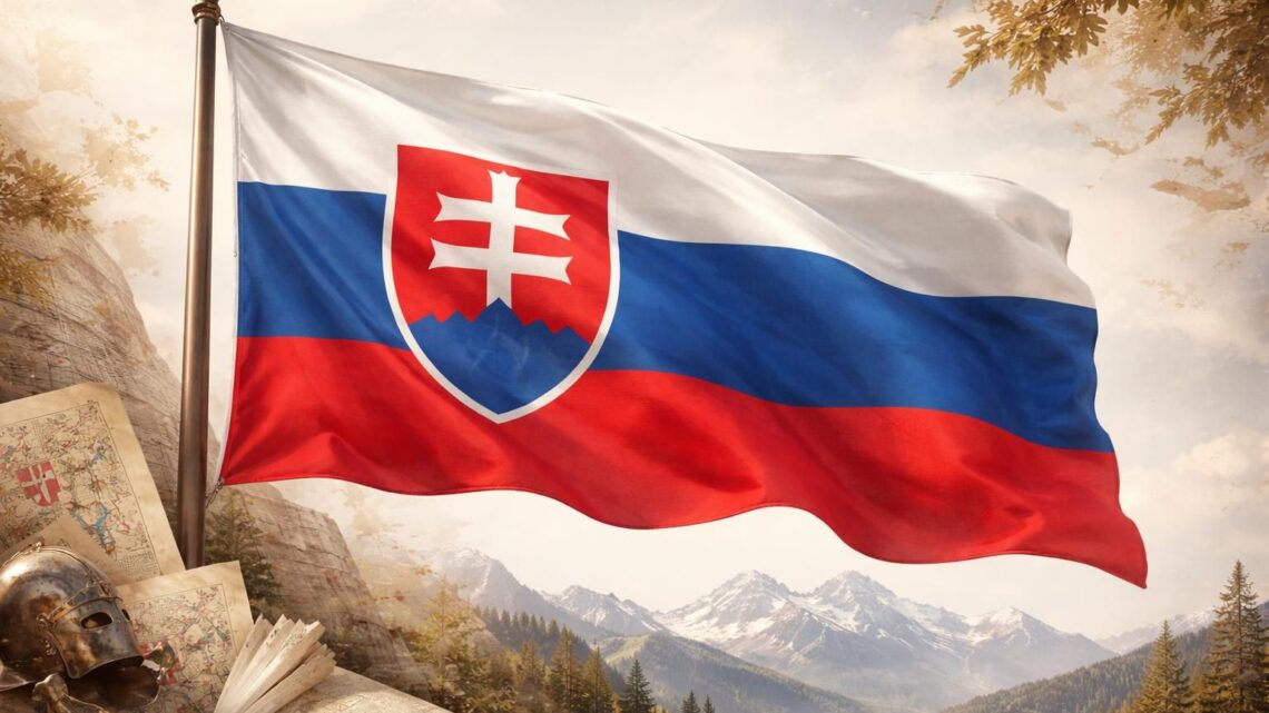 Drapeau slovaque : histoire et symbolisme des couleurs de la Slovaquie