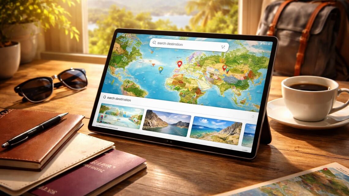 Galaxy Tab en voyage : réserver, planifier, explorer avec tablette Samsung