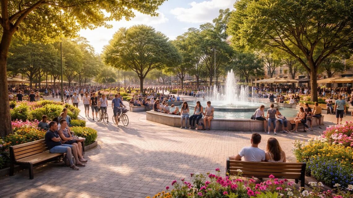 La Praça do Povo : un espace de paix et de rassemblement pour tous