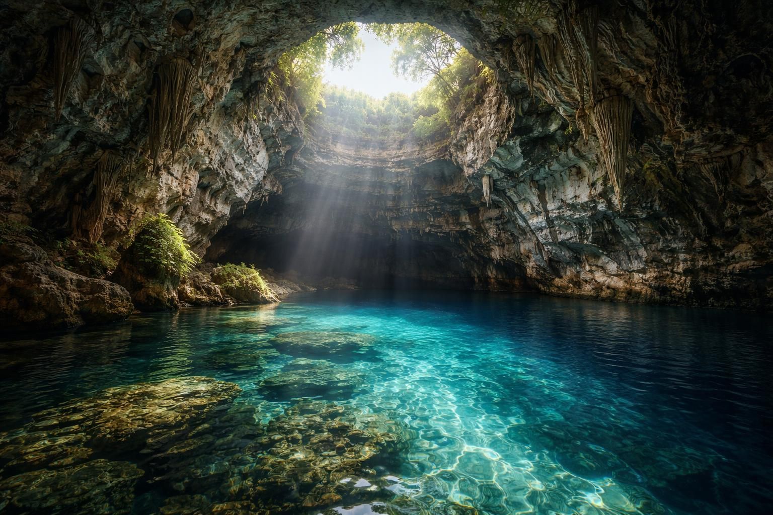 découvrez la grotte de melissani, un joyau caché offrant des paysages sublimes et une lumière magique, parfait pour les passionnés de photographie en quête d'un paradis secret.