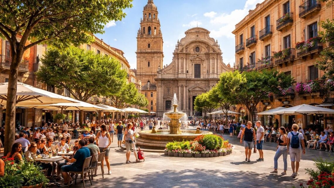La place Murcia en Espagne : un centre vibrant de vie locale