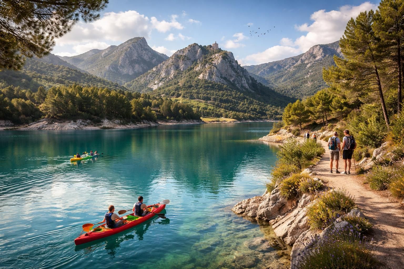 découvrez les activités incontournables autour du réservoir el castell de guadalest : randonnée, sports nautiques et visites culturelles pour un séjour inoubliable.