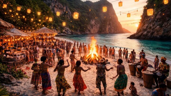 Les festivals uniques que vous pouvez vivre sur Duiker Island