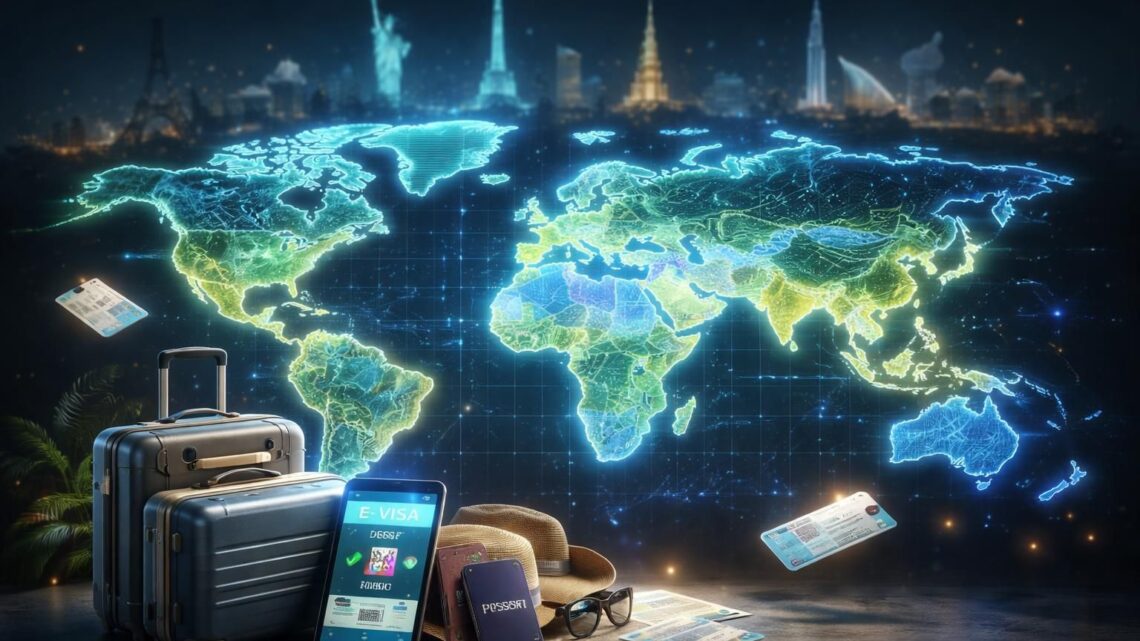 Les pays qui adoptent le visa électronique et ce que cela signifie pour les touristes
