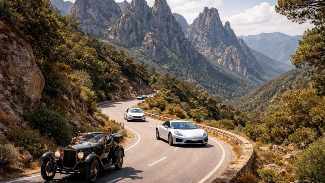 L&rsquo;histoire fascinante du col de Bavella en voiture à travers le temps
