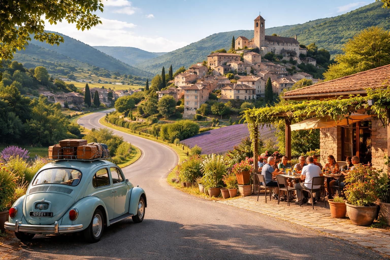 découvrez les plus beaux villages d'occitanie lors de votre prochain road trip et vivez une aventure inoubliable au cœur de paysages pittoresques et authentiques.