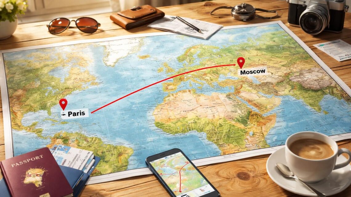 Pourquoi connaître la distance de Moscou à Paris est essentiel pour les voyageurs