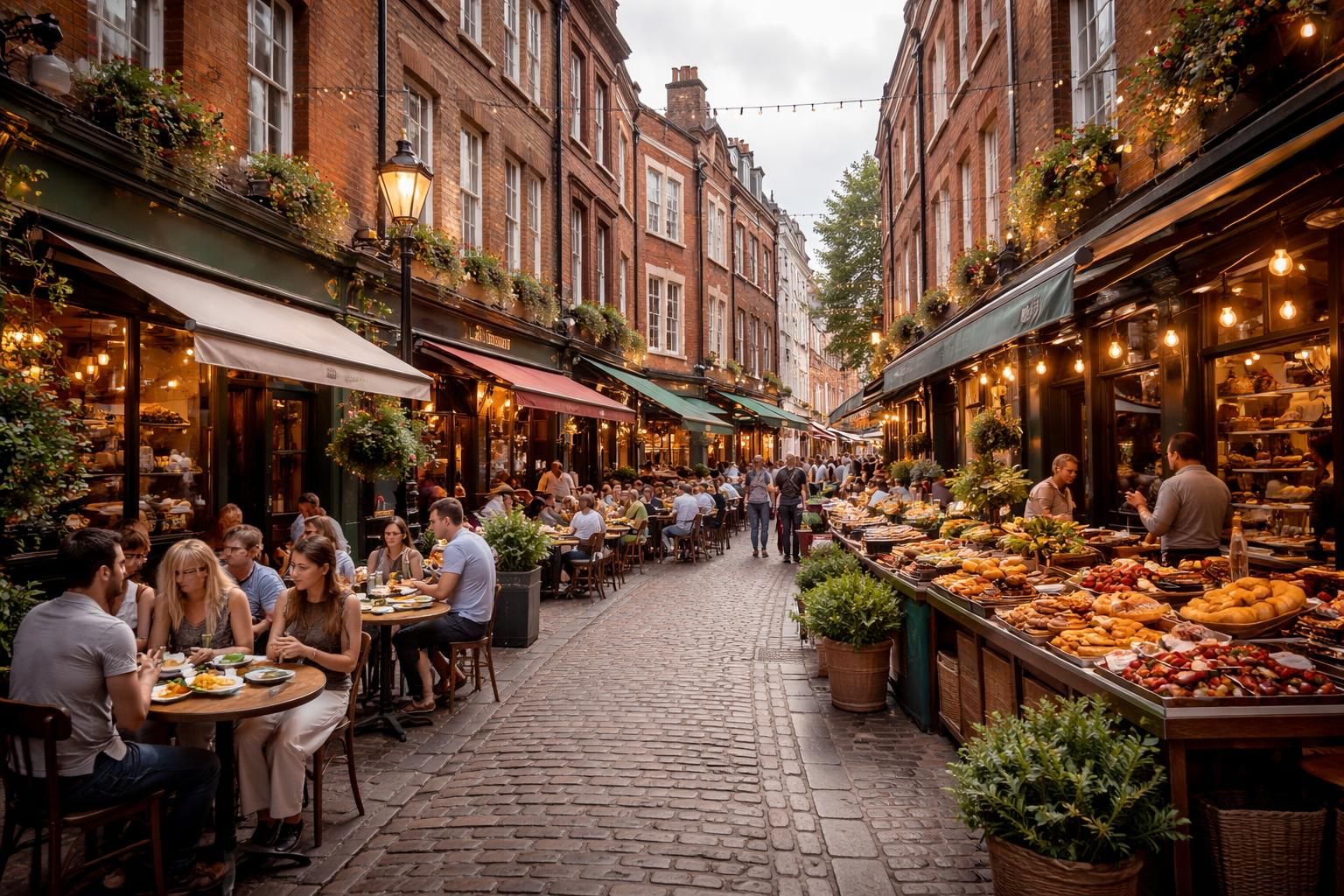 découvrez comment la gastronomie façonne les rues de londres, influençant l'architecture, l'ambiance et le paysage urbain de la capitale britannique.