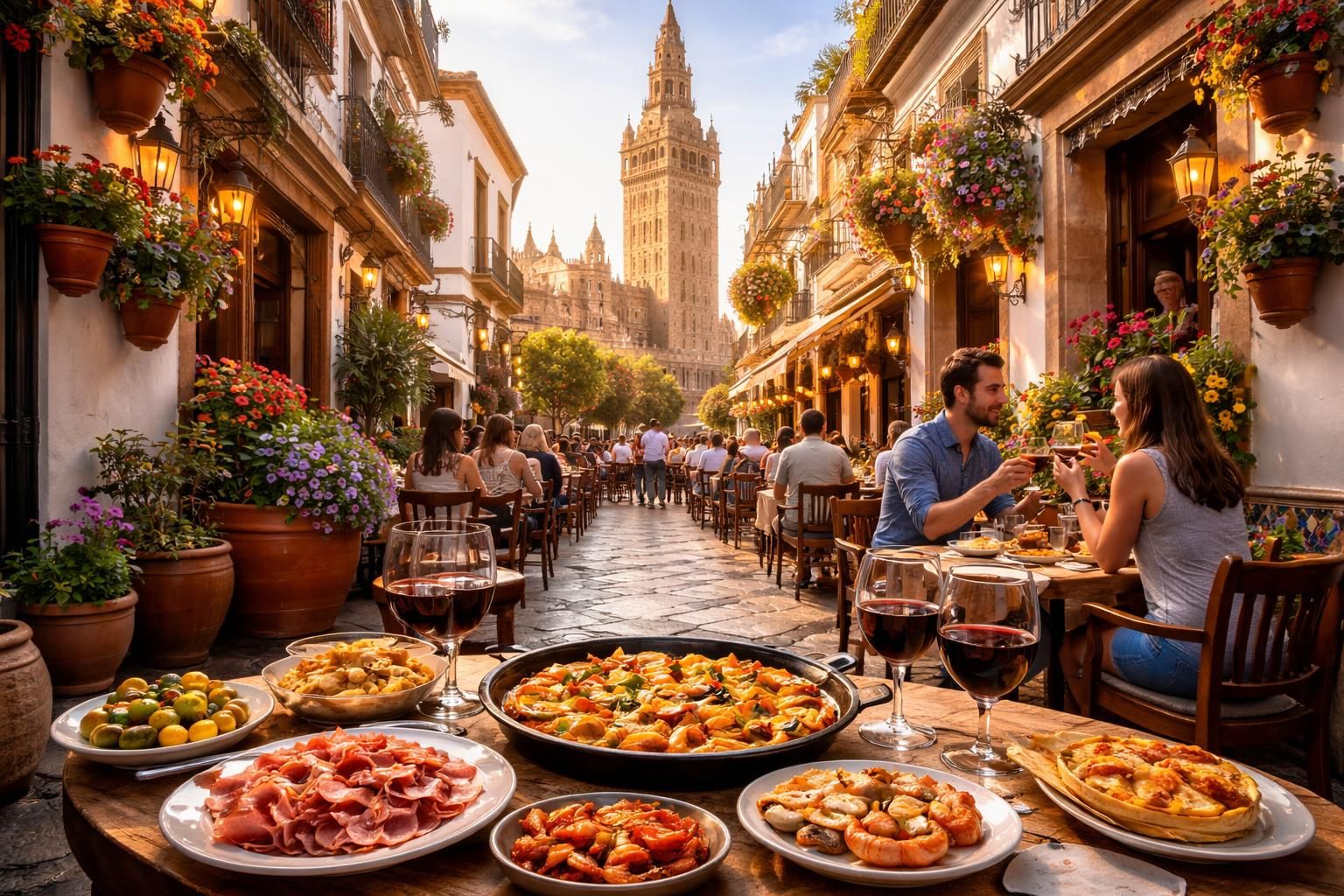découvrez séville, une ville riche en histoire et en saveurs. partez pour un voyage inoubliable alliant découvertes culturelles et plaisirs gastronomiques au cœur de l'andalousie.