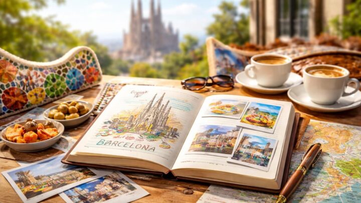 Créer un carnet de voyage à Barcelone : Guide pratique pour les débutants
