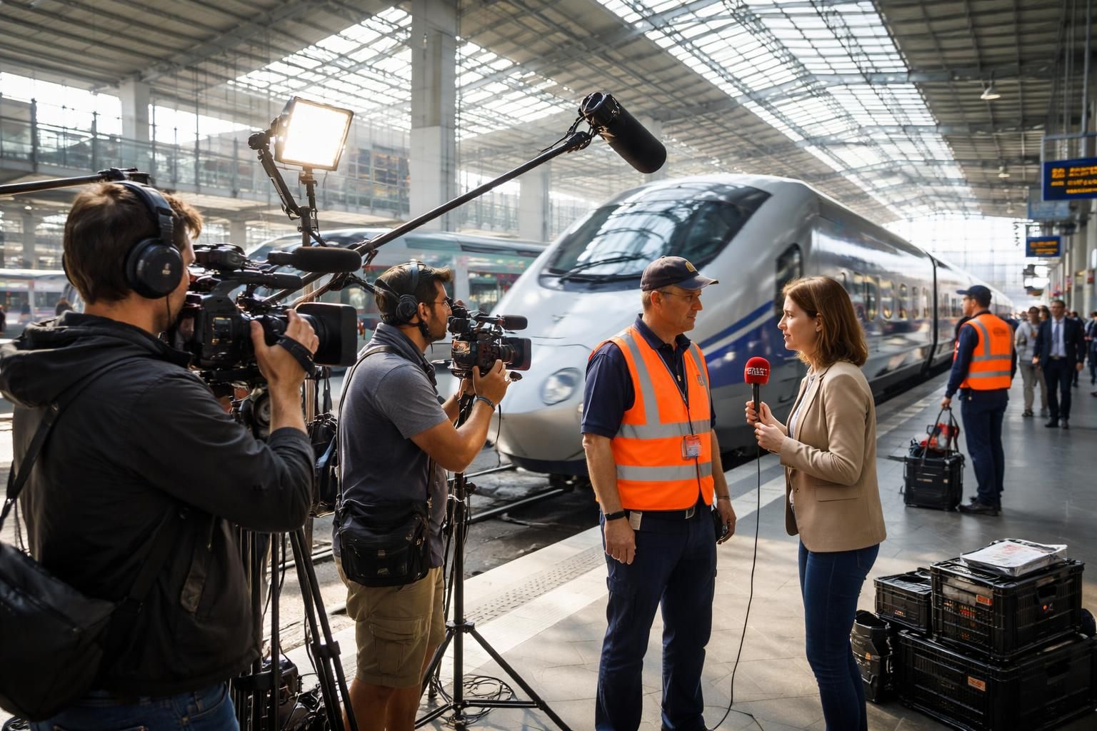 plongez dans les coulisses captivantes d'un reportage fascinant sur la sncf et découvrez des moments uniques et exclusifs.