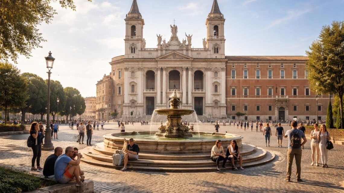 Découvrez l&rsquo;histoire fascinante de la Piazza San Giovanni à Rome