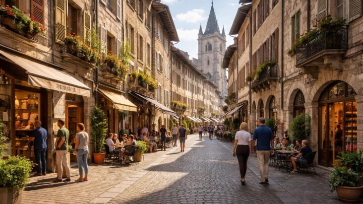 Embarquez pour une promenade dans le vieux Chambéry qui éveille les sens