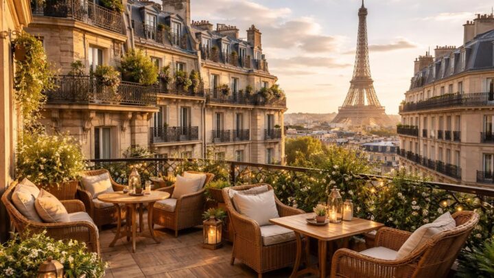 Hôtels de charme avec vue sur la Tour Eiffel à Paris