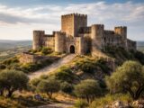 découvrez le château de monsaraz, une imposante forteresse perchée sur les hauteurs offrant une vue panoramique et un voyage authentique au cœur de l'histoire.