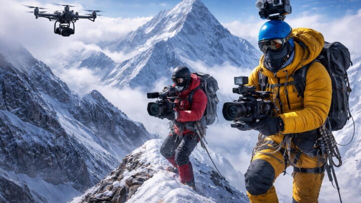 Les innovations techniques du cinéma dans les documentaires sur l&rsquo;Everest