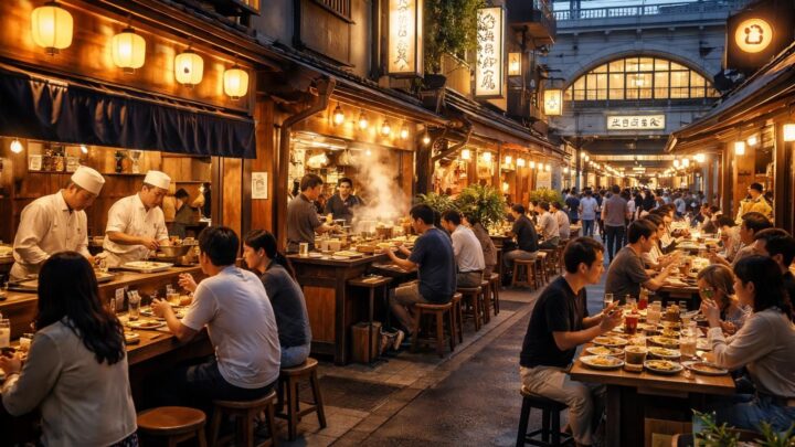 Les meilleurs restaurants autour de la gare d&rsquo;Ueno pour une expérience gourmande