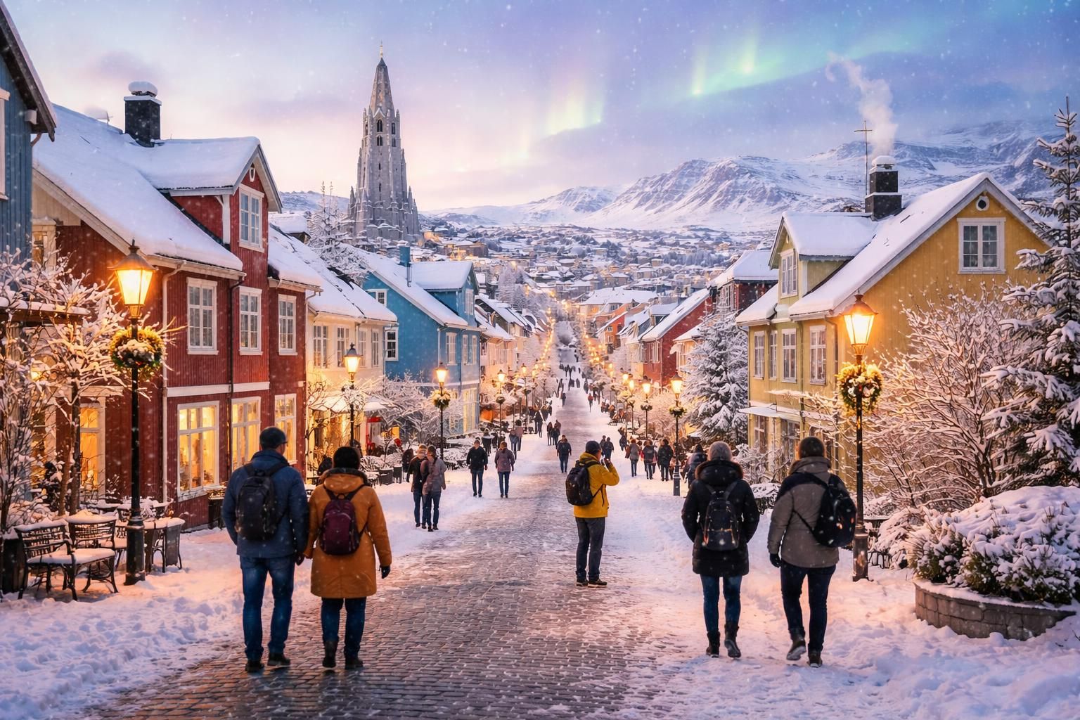 découvrez reykjavík en hiver avec nos conseils pratiques pour admirer et profiter pleinement des paysages enneigés de la capitale islandaise.