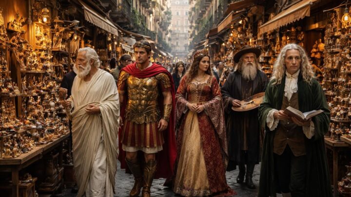 Les personnages historiques qui ont marqué Via San Gregorio Armeno à travers les siècles