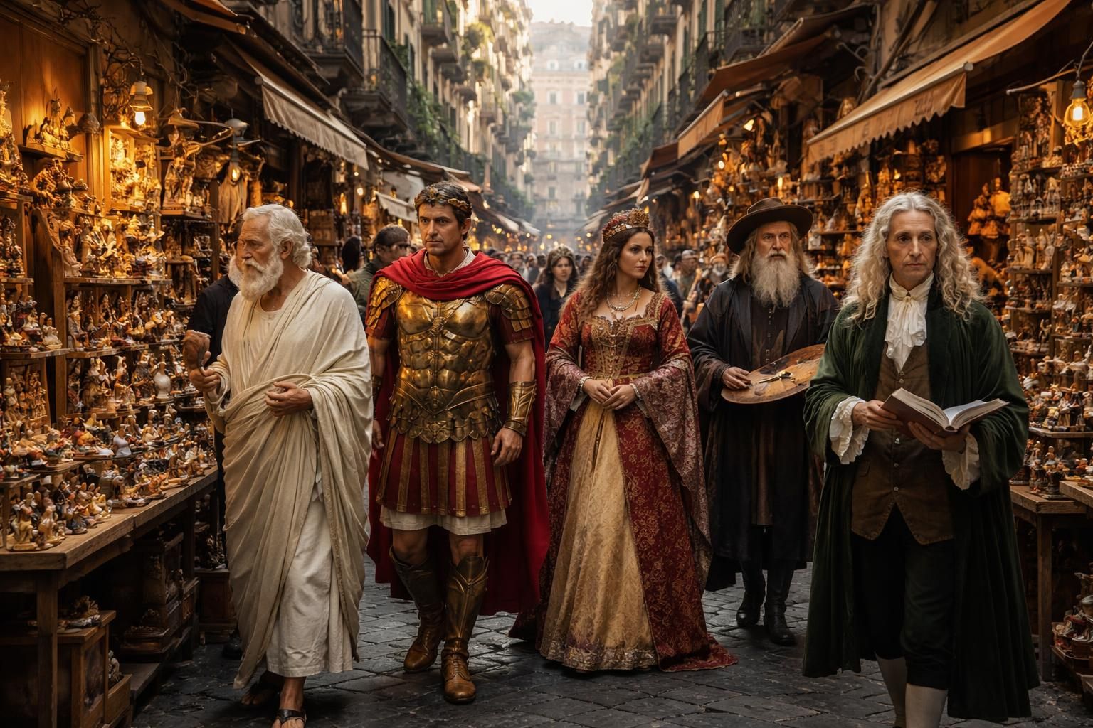 découvrez les personnages historiques emblématiques qui ont marqué l'histoire de via san gregorio armeno à travers les siècles, entre traditions et légendes.