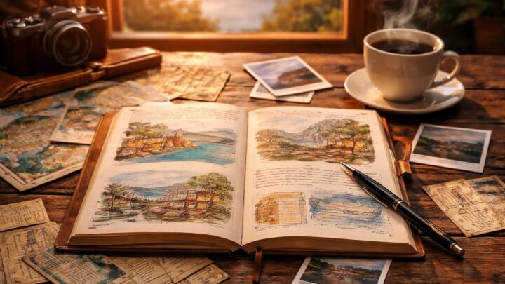 Les secrets pour savoir comment faire un carnet de voyage qui raconte votre histoire