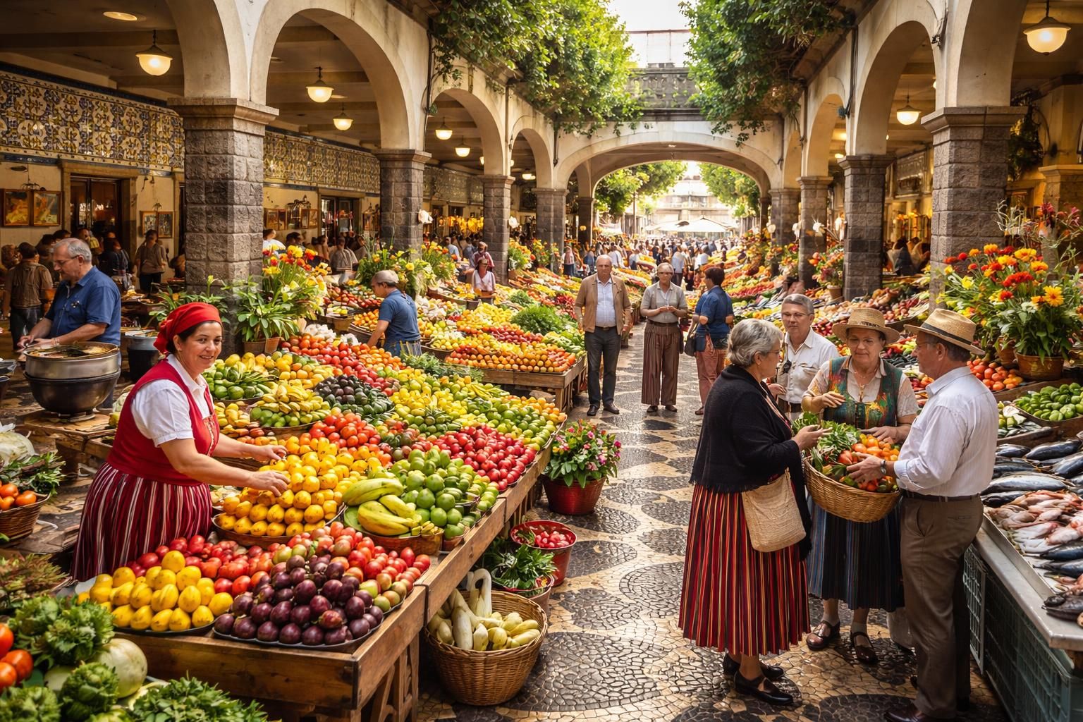 découvrez pourquoi le mercado dos lavradores à funchal, portugal, est un lieu incontournable pour les amateurs de gastronomie, d'artisanat local et de culture authentique.