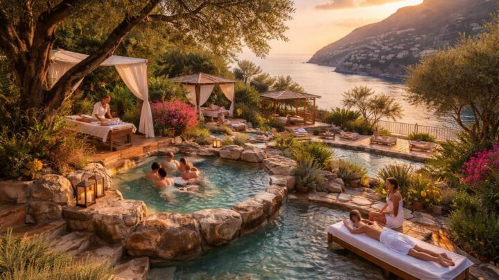 Relaxation et bien-être à Praiano en Italie : spas et retraites zen à explorer