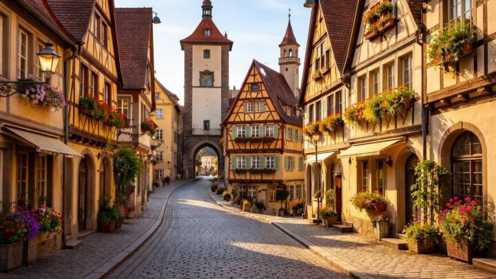 Rothenburg en Allemagne et son architecture médiévale fascinante