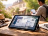 découvrez comment une tablette tactile peut sécuriser votre voyage en stockant en toute sécurité les copies de vos documents importants lors de vos déplacements touristiques.