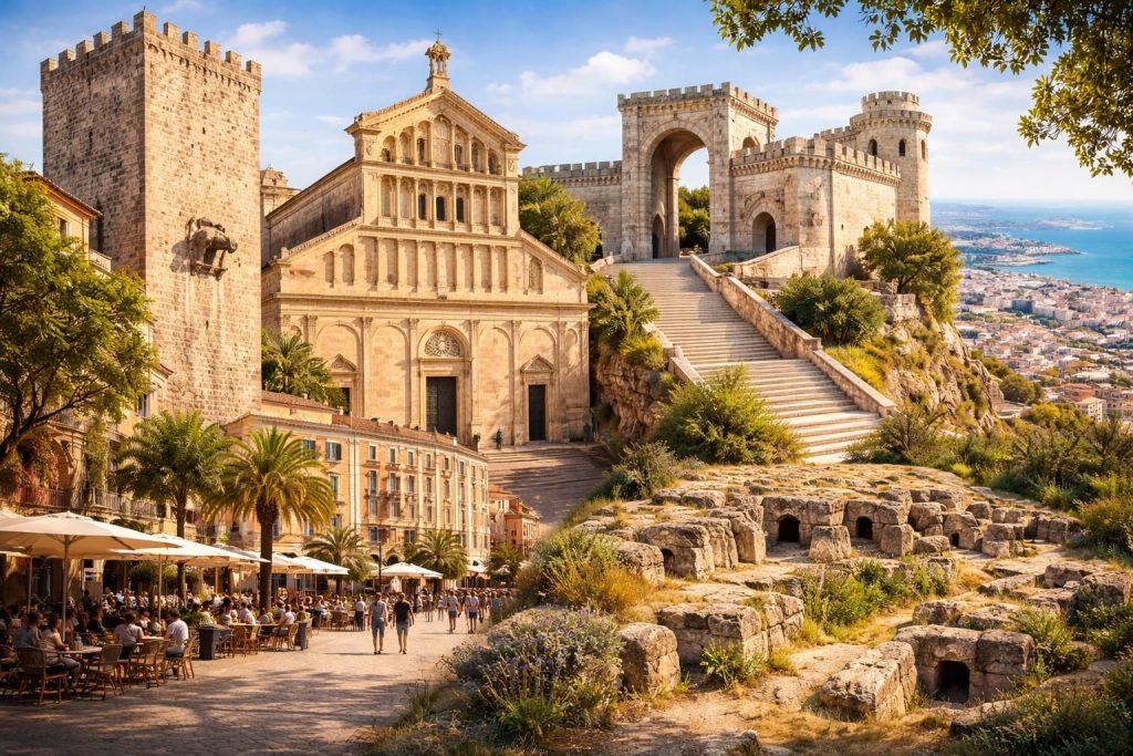 découvrez cinq lieux emblématiques à ne pas manquer dans le centre historique de cagliari, alliant culture, histoire et charme méditerranéen.