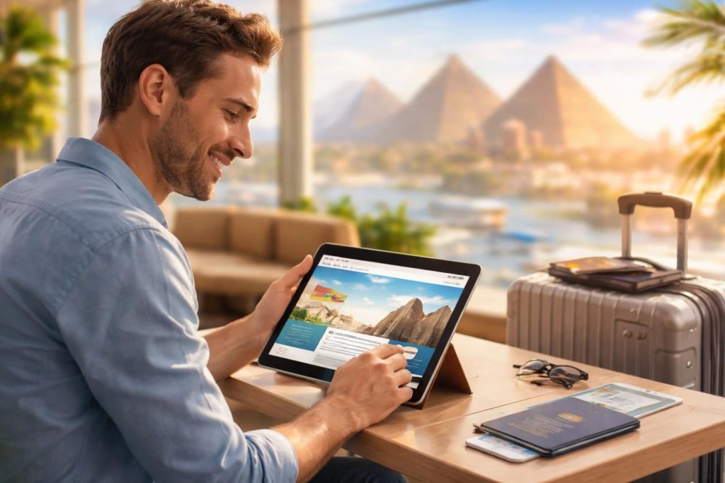 découvrez comment obtenir facilement votre e-visa pour l'égypte à seulement 25 euros en passant par le site officiel, étape par étape et sans stress.
